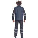 ΓΙΛΕΚΟ ΕΡΓΑΣΙΑΣ TRITON ΜΠΛΕ 4+2 ΤΣΕΠΕΣ 100%poly, 135g/m² Νο.M