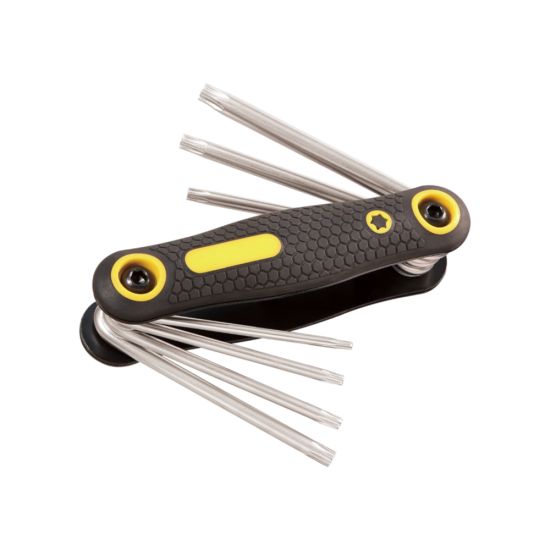 UYUSTOOLS ΣΕΤ 7ΤΜΧ ΣΟΥΓΙΑΣ TORX-ALLEN ΜΕ ΠΛΑΣΤΙΚΗ ΛΑΒΗ T10/T15/T20/T25/T27/T30/T40 YXS702