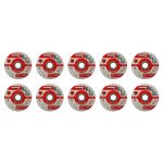 RAIDER Τροχός κοπής inox A60T 115*1.0*22.2mm σε μεταλικό κουτί 160157 (τιμή/τεμ)