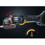 CAT Solo Γωνιακός τροχός 125mm brushless 18V DX314B
