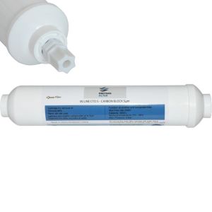 In line φίλτρο CTO 5μm Proteas - βιδωτό