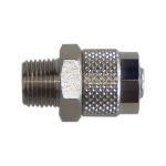 Ρακόρ μεταλλικό ίσιο 1/8″ αρσ. - 5/16″ σωλ. βιδωτό