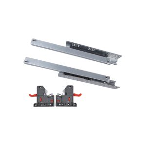 MAGNEM ΟΔΗΓΟΣ QUATRO FULL EXTENSION 4 ΡΥΘΜΙΣΕΩΝ ΜΕ ΦΡΕΝΟ 300MM INOX SK30266