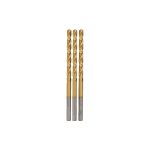 CAT Τρυπάνι τιτανίου HSS σετ:3τεμ 3.5x65mm DA02004