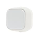 GEYER Διακόπτης A/R ακραίος IP54 H2-B120M-W λευκός