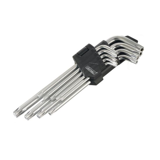 UYUSTOOLS ΣΕΤ 9ΤΜΧ ΚΛΕΙΔΙΑ TORX ΜΕΤΡΙΑ T10/T15/T20/T25/T27/T30/T40/T45/T50 DEC902