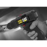 CAT Set Δραπανοκατσάβιδο κρουστικό li-ion 12v 1x2ah dx15