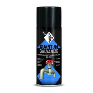 Σπρέι ψυχρό γαλβάνισμα - ψευδαργύρου "quantum galvanize" με μεταλλικό εφέ γκρι - 400ml