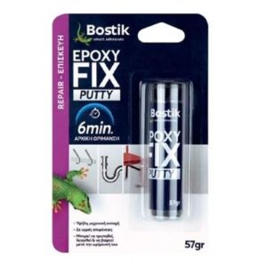 Κόλλα μετάλλων 2 συστατικών 57gr Epoxy Fix Putty υψηλής θερμοκρασίας