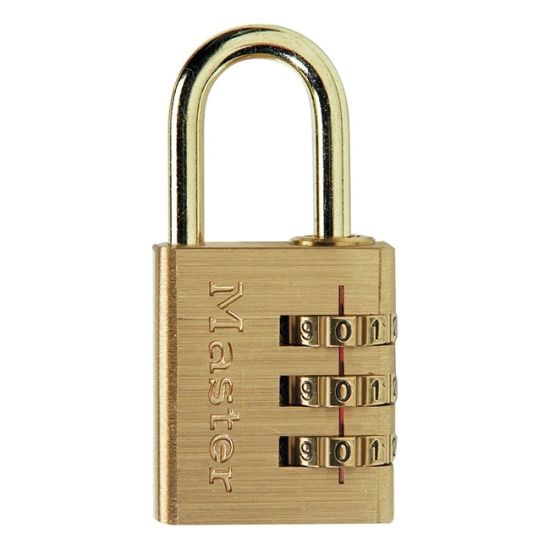 Λουκέτο μπρούτζινο 30mm με συνδυασμό, MASTERLOCK