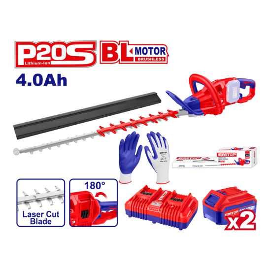 EMTOP ΜΠΟΡΝΤΟΥΡΟΨΑΛΙΔΟ ΜΠΑΤΑΡΙΑΣ ΛΙΘΙΟΥ 40V ME 2TMX ΜΠΑΤΑΡΙΕΣ 4Ah KAI ΦΟΡΤΙΣΤΗ ΔΙΠΛΗΣ ΘΥΡΑΣ ELHT400282