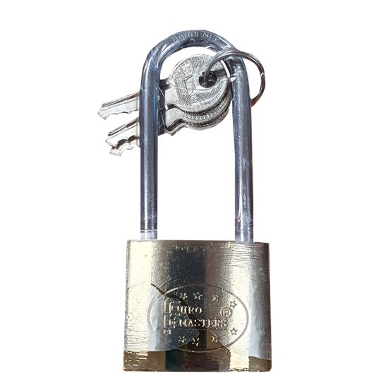 TOP STRONG Λουκέτο μακρύλαιμο ορειχάλκινο 38ΜΜ 500709