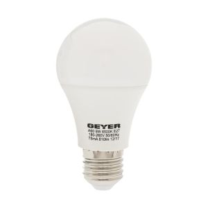 GEYER Λάμπα led Α60 E27 8W λευκό 806LM LACE279S