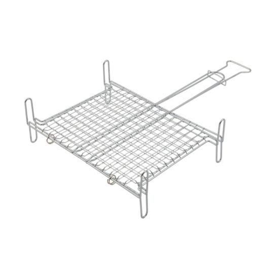 STARPLAST ΣΧΑΡΑ INOX ΜΕ ΠΟΔΙΑ 38x30cm MK5438