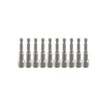 UYUSTOOLS ΣΕΤ 10ΤΜΧ ΜΑΓΝΗΤΙΚΑ ΜΥΤΟΚΑΡΥΔΑ CRV 3/8"Χ65 APTD308