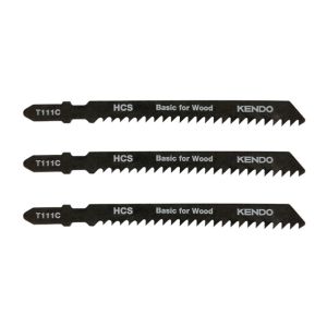 KENDO ΣΕΤ 3ΤΜΧ ΜΑΧΑΙΡΙΑ ΣΕΓΑΣ ΞΥΛΟΥ BASIC T111C 46000401