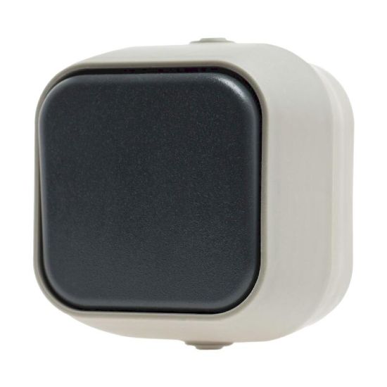 GEYER Διακόπτης απλός IP54 h2-b110M - γκρι