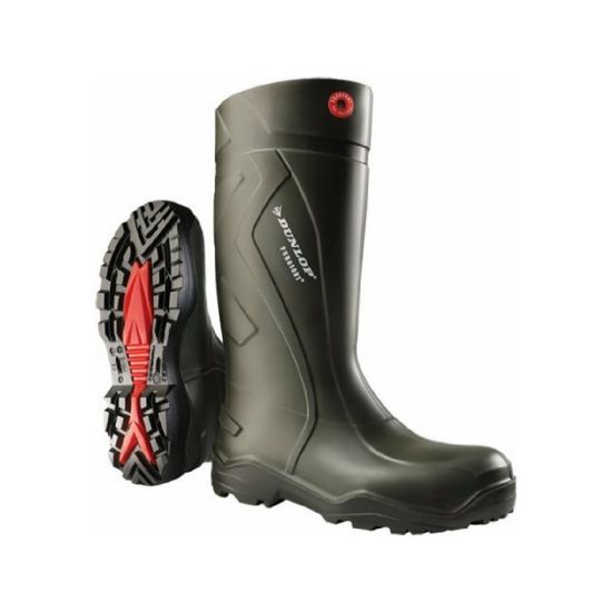 DUNLOP Μπότες γονάτου Purofort+ O4 D760933 No41 χωρίς προστασία δακτύλων
