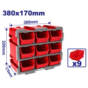 EMTOP ΣΕΤ 9ΤΜΧ ΣΚΑΦΑΚΙΑ ΑΠΟΘΗΚΕΥΣΗΣ EMTB8330