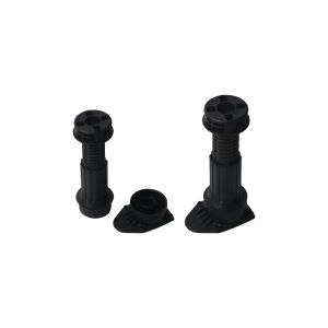 MAGNEM ΠΟΔΙ ΚΟΥΖΙΝΑΣ ΠΛΑΣΤΙΚΟ ΡΥΘΜΙΖΟΜΕΝΟ ΔΙΑΙΡΟΥΜΕΝΟ ΜΑΥΡΟ 10-15CM SK370042