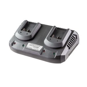 RAIDER Φορτιστής μπαταρίας διπλός Industrial 22V 032603
