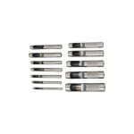 UYUSTOOLS ΣΕΤ 12ΤΜΧ ΣΓΡΟΜΠΙΕΣ 1/8"-3/4" SBA012