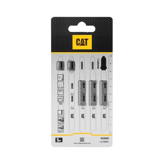 CAT Λάμα σέγας ξύλου 115mm T101B σετ:5τεμ. DA06003