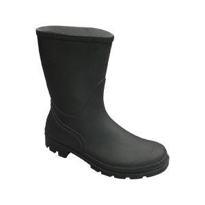 Μπότες κνήμης μαύρη Νο36 - γαλότσες unisex εργασίας