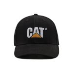 CAT Καπέλο εργασίας jockey μαύρο one size W01791