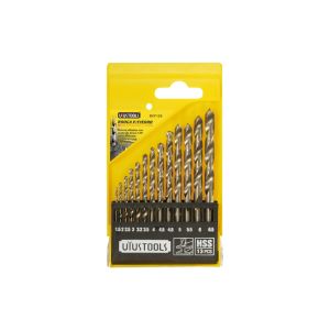 UYUSTOOLS ΣΕΤ 13ΤΜΧ ΤΡΥΠΑΝΙΑ HIGH SPEED HSS Φ1.5-6.5mm BCF13S
