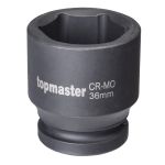 TOP MASTER Καρυδάκι αέρος εξάγωνο με καρέ υποδοχής 3/4" 30ΜΜ μήκους 52MM 330691