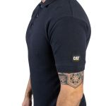 CAT Μπλούζα εργασίας Polo essential navy μπλε S 1620023-10564