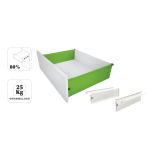 FGV ΟΔΗΓΟΣ ΠΛΑΙΣΙΟΥ ΓΙΑ ΜΕΤΑΛΛΙΚΟ ΣΥΡΤΑΡΙ 15Χ40CM ΝΙΚΕΛ SK300530