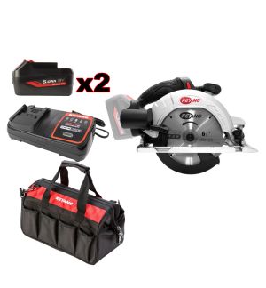 KEYANG BRUSHLESS ΔΙΣΚΟΠΡΙΟΝΟ 165mm 18V-2x5Ah CS1800L