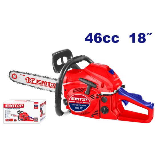EMTOP ΑΛΥΣΟΠΡΙΟΝΟ ΒΕΝΖΙΝΗΣ 445MM ΙΣΧΥΣ 1,8KW ΧΩΡΗΤΙΚΟΤΗΤΑ 46CC EGCS18451
