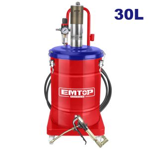 EMTOP ΓΡΑΣΣΑΔΟΡΟΣ ΑΕΡΟΣ 30L ΜΕ ΕΥΚΑΜΠΤΟ ΛΑΣΤΙΧΟ ΜΗΚΟΥΣ 5M ΜΕΓΙΣΤΗΣ ΠΙΕΣΗΣ 8BAR EAGL30102