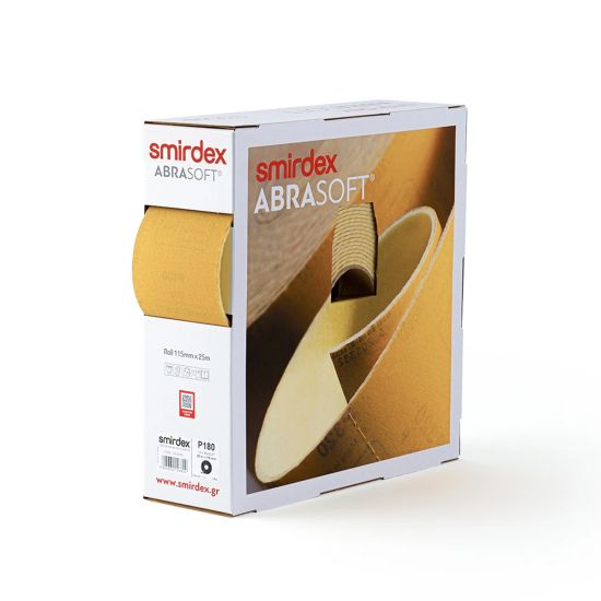 SMIRDEX Ρολό abrasoft 135SP P150 115*125mm-25m ρολό