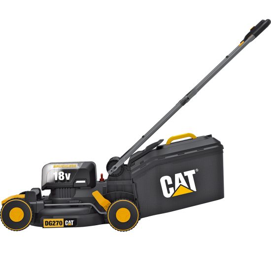 CAT Set Μηχανή γκαζόν μπαταρίας Li-ion 18V 4.0Ah DG270