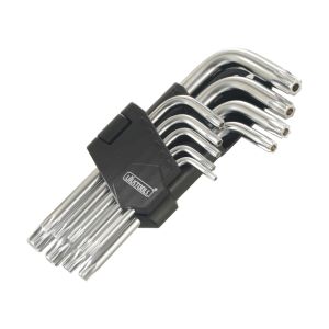 UYUSTOOLS ΣΕΤ 9ΤΜΧ ΚΛΕΙΔΙΑ TORX ΚΟΝΤΑ T10/T15/T20/T25/T27/T30/T40/T45/T50 DEC901