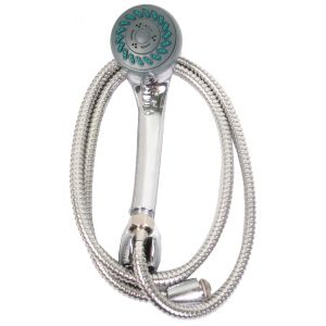 TOP CHROME Χειρόφωνο μασάζ νίκελ μικρή κεφαλή 809943