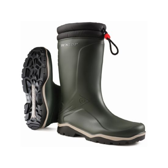 DUNLOP Μπότες γονάτου Blizzard γούνας πράσινες K486061 No39