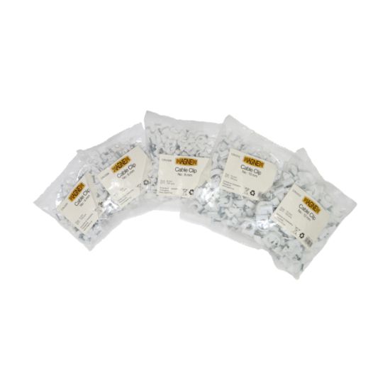 MAGNEM CLIP ΚΑΛΩΔΙΩΝ ΚΑΡΦΙ (ΡΟΚΑ) 4mm ΛΕΥΚΟ 23006M