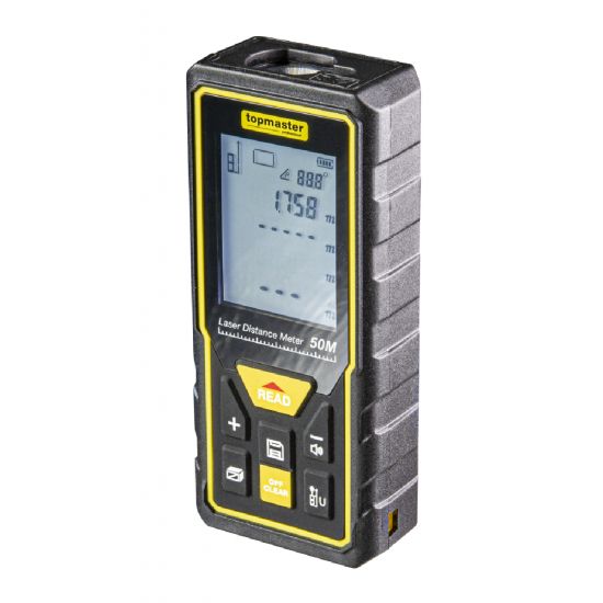 TOP MASTER Αποστασιόμετρο Laser 50m 261404
