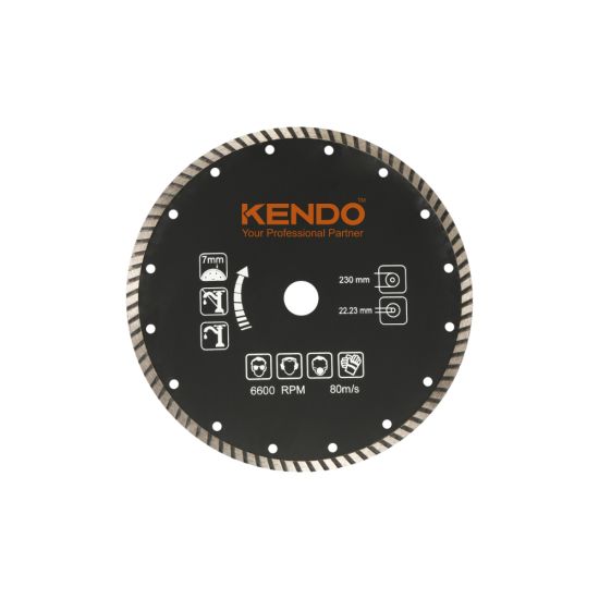 KENDO ΔΙΑΜΑΝΤΟΔΙΣΚΟΙ TURBO ΥΓΡΑΣ & ΞΗΡΑΣ ΚΟΠΗΣ 230MM 61217112