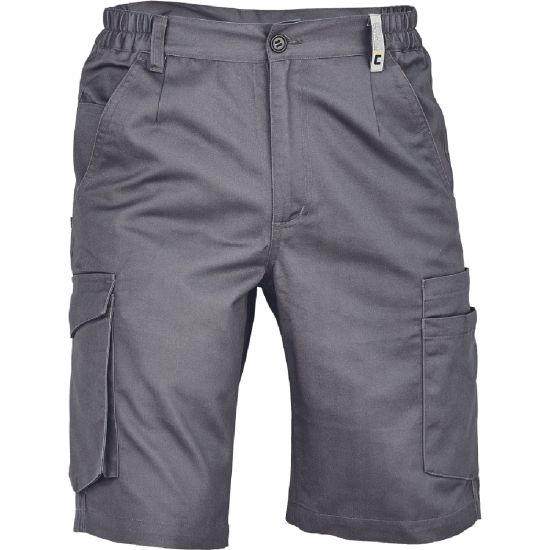 Βερμούδα εργασίας Gijon γκρι 65%poly-35%cott, 195 g/m² No 46/S