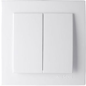 GEYER Διακόπτης A/R διπλός nilson 24111009