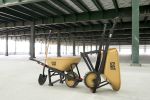 CAT Καρότσι οικοδομής χωρητικότητας 170lt 500kg με συμπαγή ρόδα K22-000
