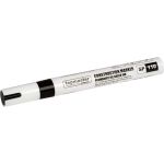 TOP MASTER Μαρκαδόρος ανεξίτηλος 2.8mm μαύρος & κίτρινος 549923