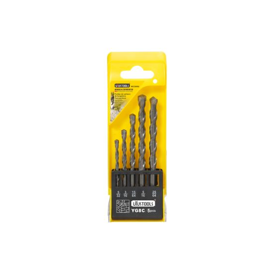 UYUSTOOLS ΣΕΤ 5ΤΜΧ ΔΙΑΜΑΝΤΟΤΡΥΠΑΝΑ ΜΠΕΤΟΥ INOX Φ4-10mm BCC505