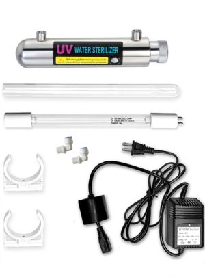 Σύστημα υπεριώδης ακτινοβολίας (UV) 1/4″ - 136,4L/h - 6W - 220V